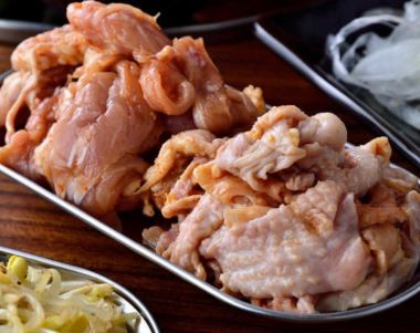 Chicken runner course 3500 yen with all you can drink (90 minutes LO system)