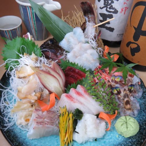 Today's sashimi three kinds 1-2 servings