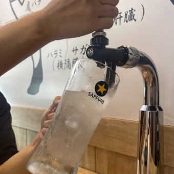 【生啤供應！飲品種類超過30種】90分鐘無限暢飲→2,200日圓（含稅）