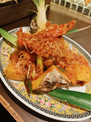 椰子味辣椒虾