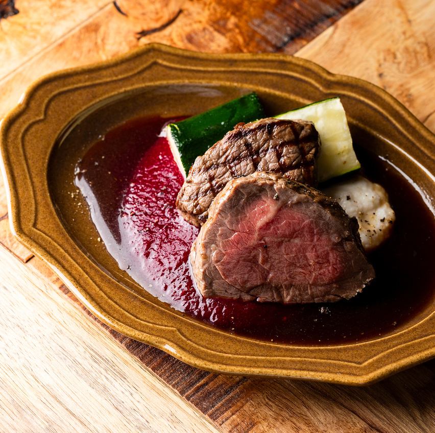 大人気短角牛グリルは一度は食べてほしいイチオシメニューです!