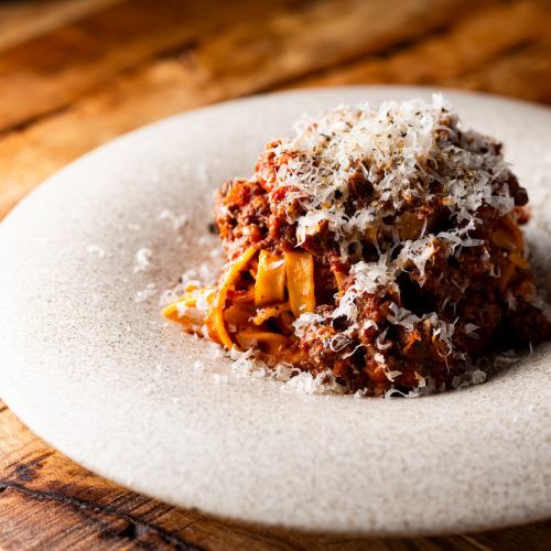 短角牛のミートソース