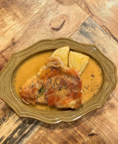 天神豚のサルティンボッカ