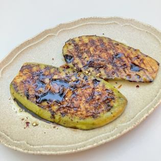 相原農園さんの緑ナスのグリル