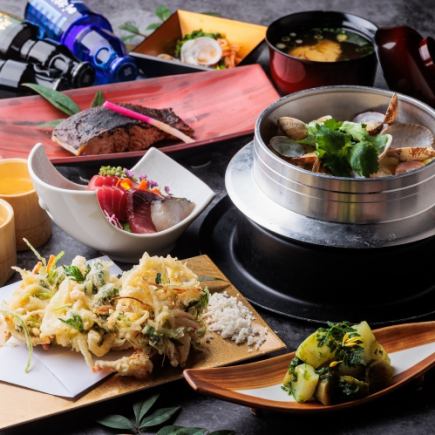 2h飲み放題付き！旬菜と鮮魚と季節の味覚を楽しむ＜120分飲み放題＞6000円⇒5000円