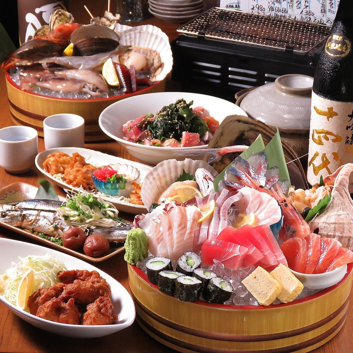直接来自渔港的北海道Erimo海鲜和北海道食材