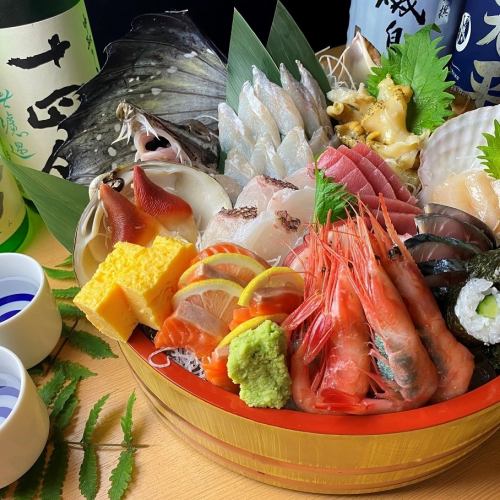 Seafood dishes sent directly from Hokkaido