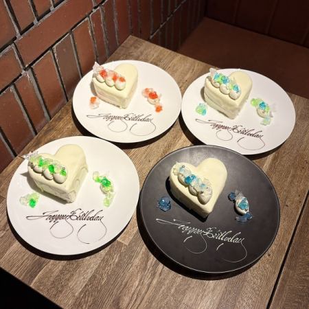 【バースデーストーンケーキ】ランチもディナーもOK★/1個3400円（税込）