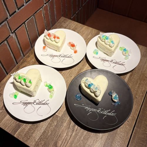 【生辰石蛋糕】午餐和晚餐均有供应！★ / 每块蛋糕3400日元（含税）