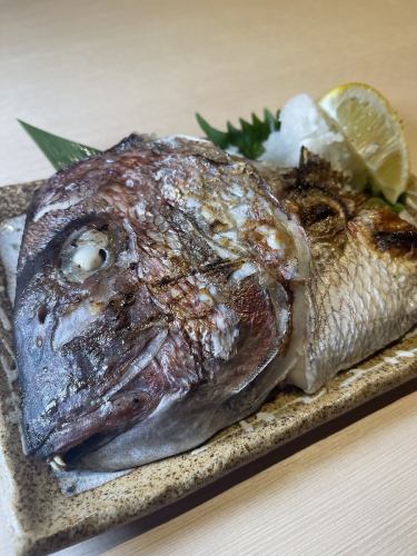 鯛カブト焼き