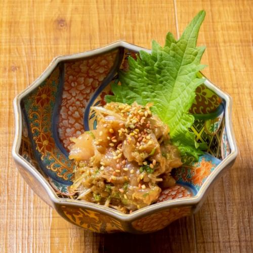 地鶏のなめろう