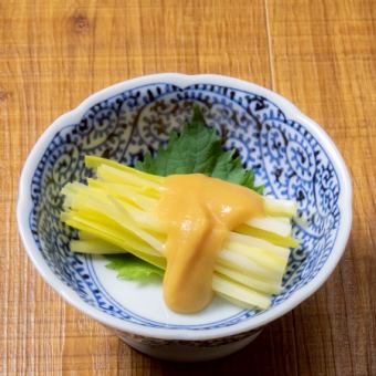 黄ニラのぬた和え