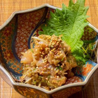 地鶏のなめろう