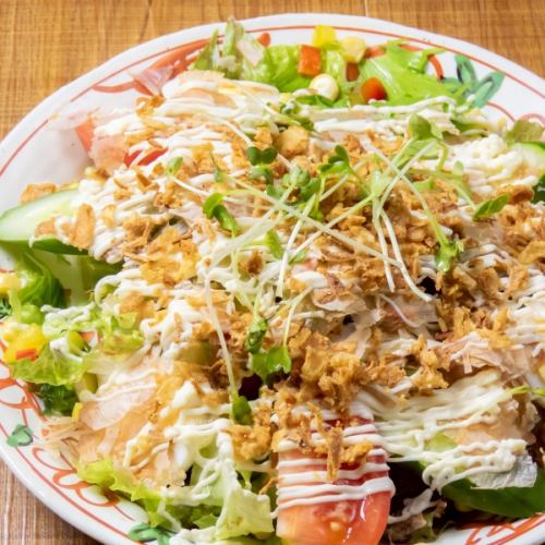 10種の野菜を使った和風サラダ