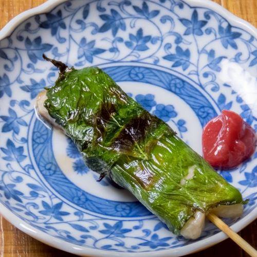 豚バラしそ巻き