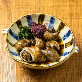 バイ貝の煮付け