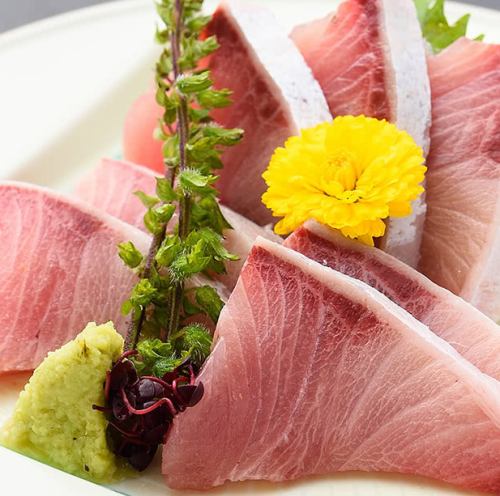 Yellowtail sashimi