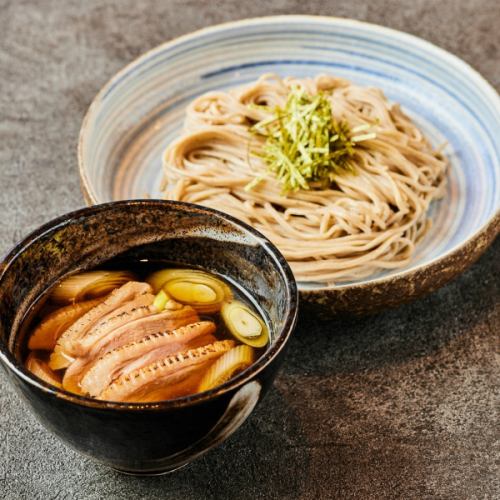 Duck soba noodles