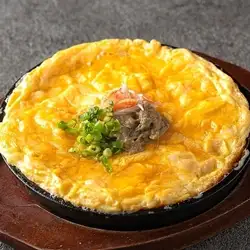 게 된장 국물 구운 계란