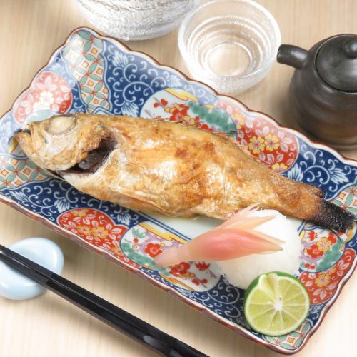 [Signature dish] Salt-grilled rosy seabass