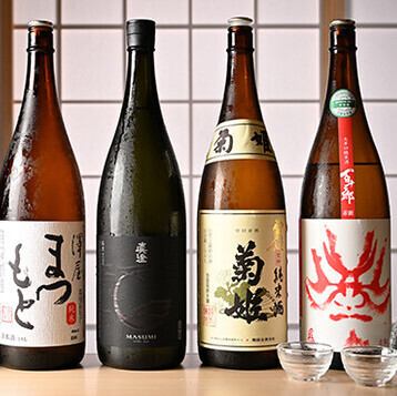 [Standard course with all-you-can-drink carefully selected sake] "Hanabishi" (2 hours all-you-can-drink included)