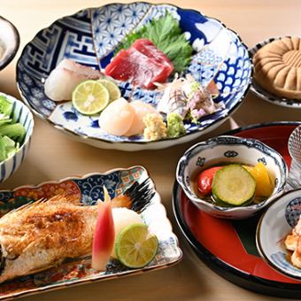 【2時間飲み放題付】のどぐろ塩焼き含む《花菱コース》9品8000円