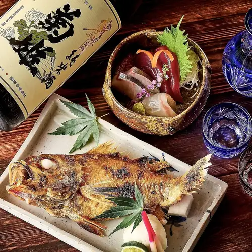 【看板料理】のどぐろの塩焼き