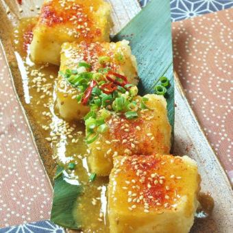 Shinshu miso fried tofu