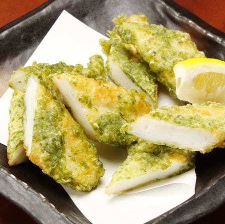 Deep-fried isobe of sasakama