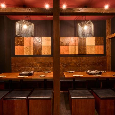 2Fの個室席は全22部屋ご用意しました☆