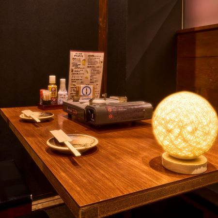 ゆっくり語りたい時は、2Fの個室へどうぞ☆