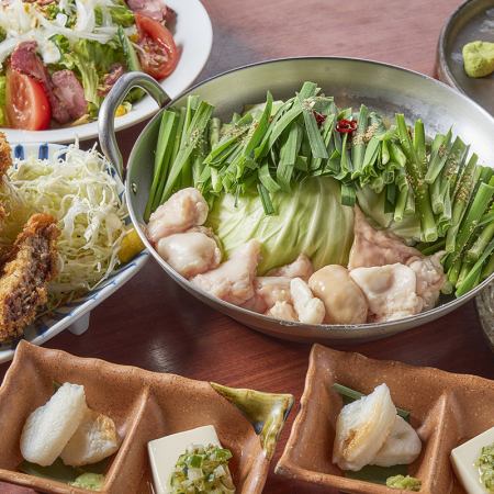 【入門コース】飲み放題2時間【全6品】おつまみ中心のコース仕立て～選べるメイン料理も～