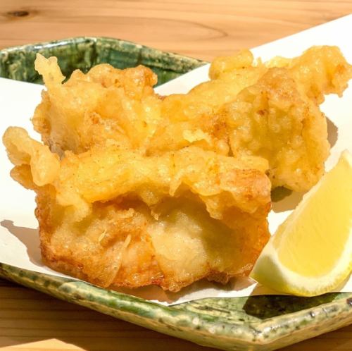 Chicken tempura with special batter