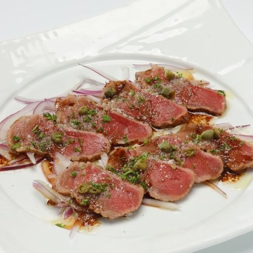 馬肉炙りカルパッチョ(Rサイズ)
