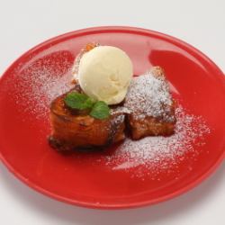 ライ麦全粒粉のフレンチトースト