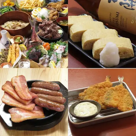 バリエーション豊富な居酒屋メニュー！