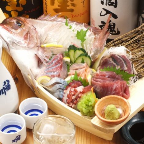 ★A variety of Akamaru's prided sashimi★
