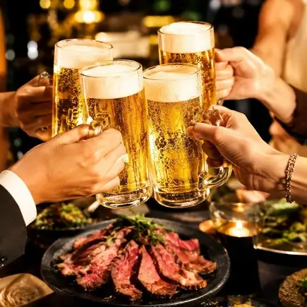 【2時間飲み放題※生ビール付き】プレミアムパーティーコース◆全11品と大満足なプラン