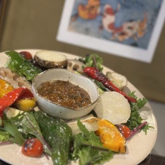 らんちゅう特製の野菜と地鶏を満喫!8品2時間飲み放題付き 5000円コース 忘、新年会に是非!