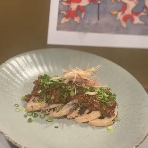 蓮根の肉味噌焼き
