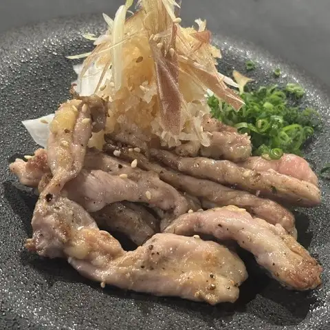 せせりの塩焼き薬味おろし