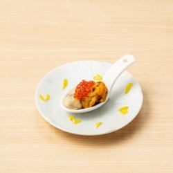 焼き牡蠣の宝石盛り(1個)