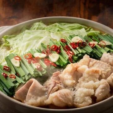 旨みたっぷりもつ鍋