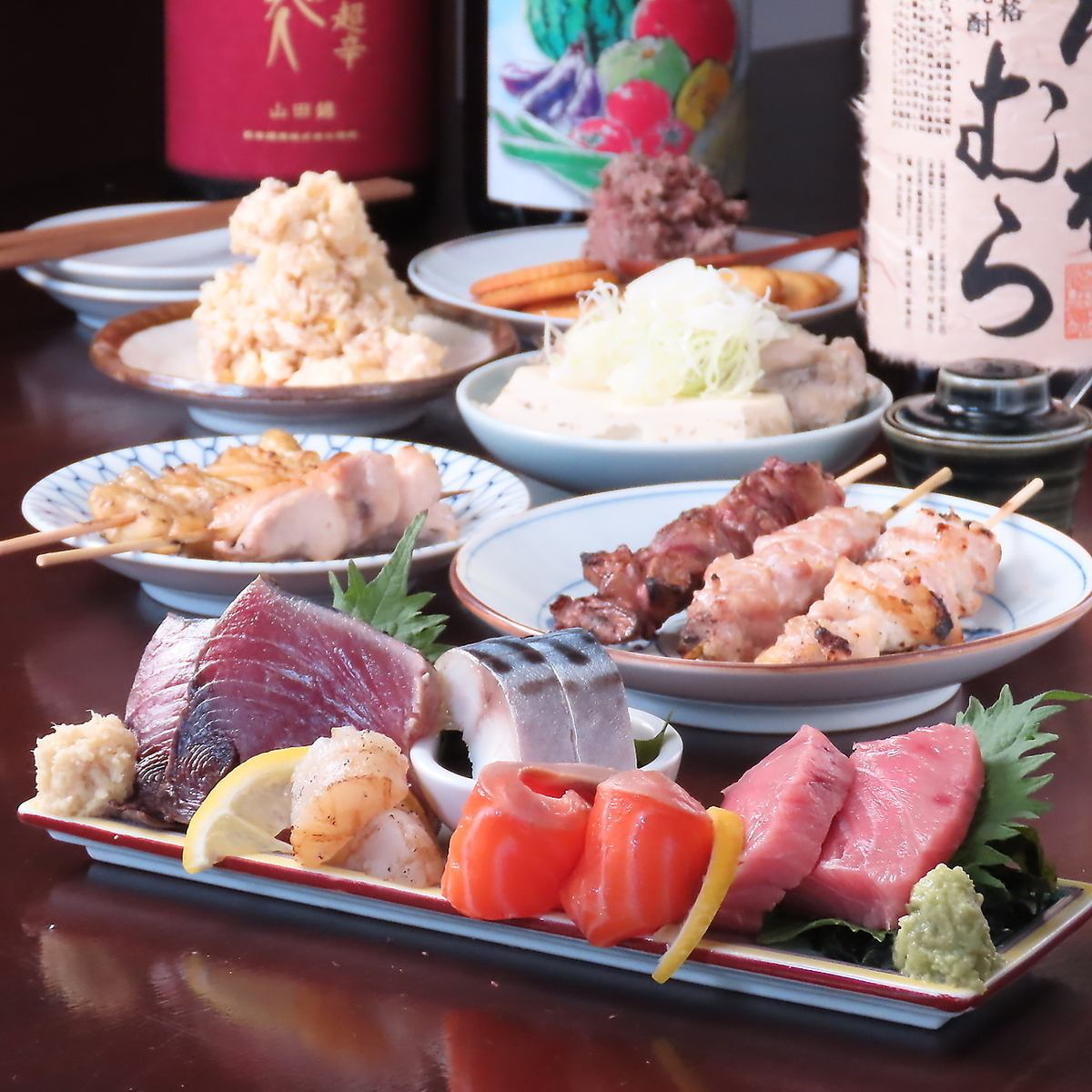 数多くのお料理の種類をご用意しております。