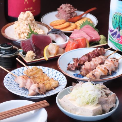 匠の技が光る、絶品焼鳥の盛り合わせ5種！