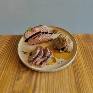 シャルキュトリー　冷製肉3種盛り