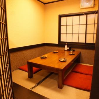 Popular private room seats are recommended for those who want to enjoy private space.