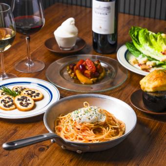 [All-you-can-drink beer and various wine cocktails♪] Ladies' night out course, 6 dishes, 3,500 yen (tax included)