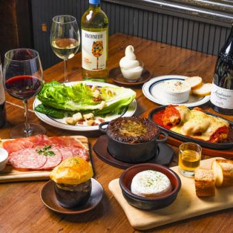 Most popular [Drown in cheese♪] Cheese Worker Course♪ [8 dishes with all-you-can-drink for 5,500 yen]