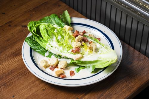 Classic Caesar Salad with Romaine Lettuce